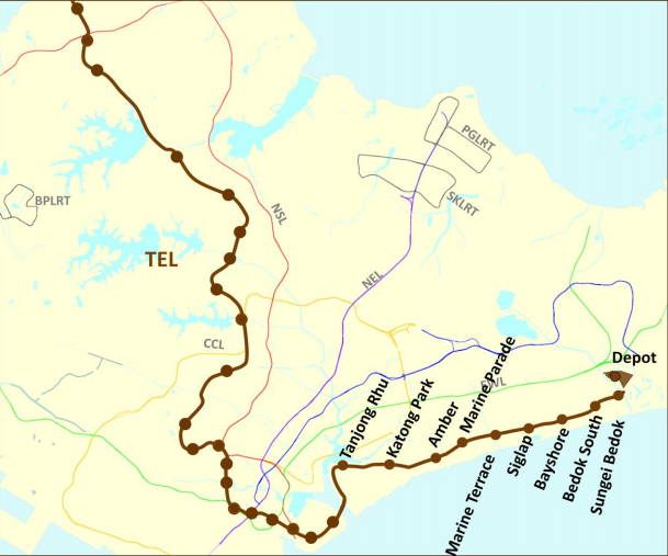 Residential properties affected by Thomson-East Coast Line ...