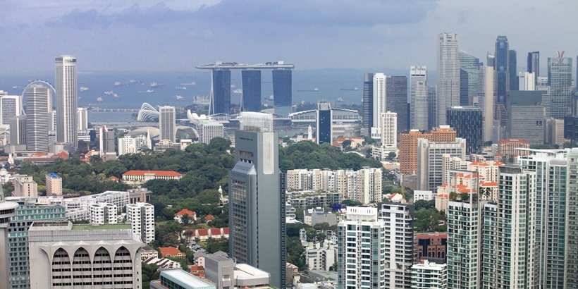 Singapore skyline