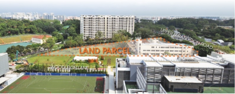 Aerial view of Woodleigh Lane site