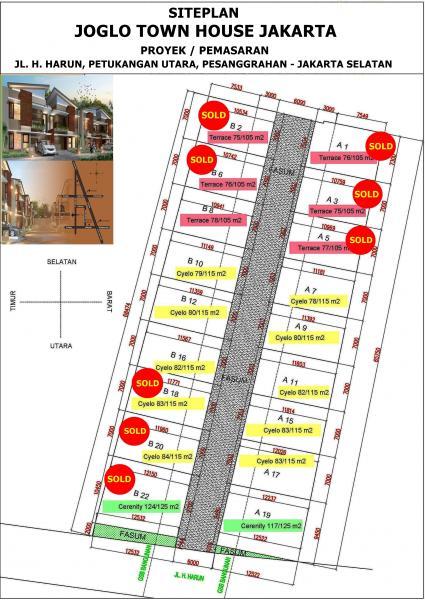 Joglo Town House dijual  Rumah.com