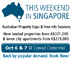 Australian Property Expo & Free Info Sessions in Singapore