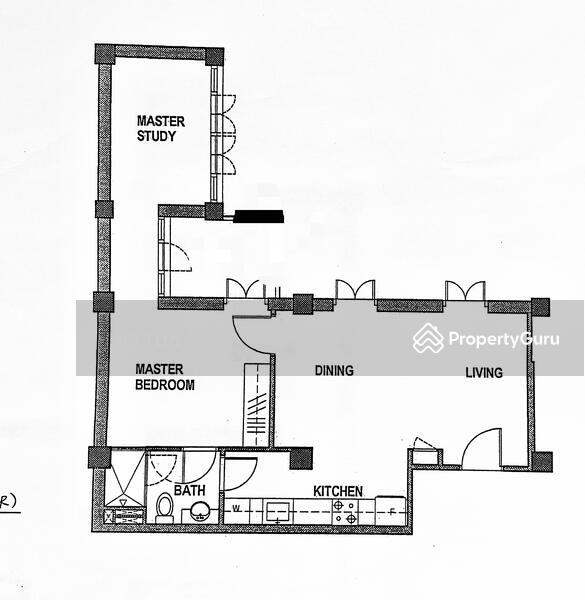 For Rent AWARD WINNING CHINATOWN CONSERVATION SHOPHOUSE LOFT - COMMON OUTDOOR AREA