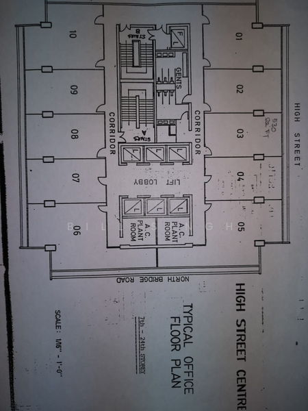 High Street Centre, 1 North Bridge Road, 441 sqft, Office For Rent, by Bill Singh, 10390410 - CommercialGuru.com.sg