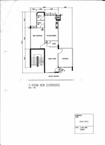 2Bed-699 sqft