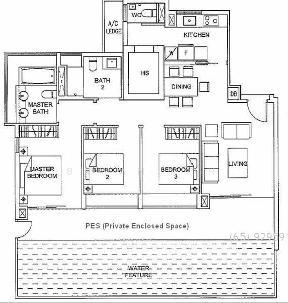 3Bed-1,658 sqft