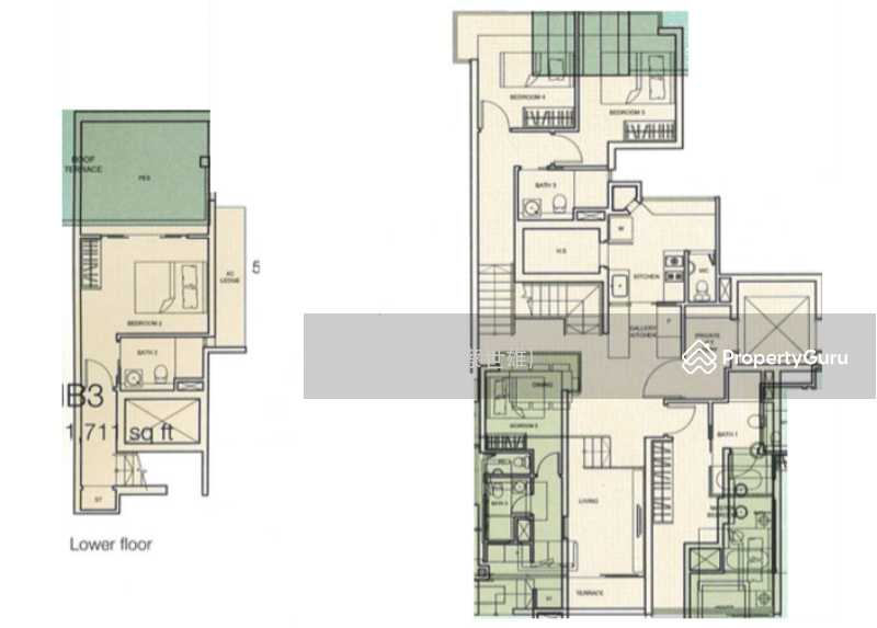 Verdure @ Holland Park, 55 Holland Road, 4 Bedrooms, 1,765 sqft, Condominium For Rent, by Eric Chua (蔡世雄), 10660301 - 4Beds-1,765sqft - PropertyGuru.com.sg