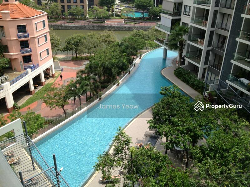 View from the balcony. (Actual unit)