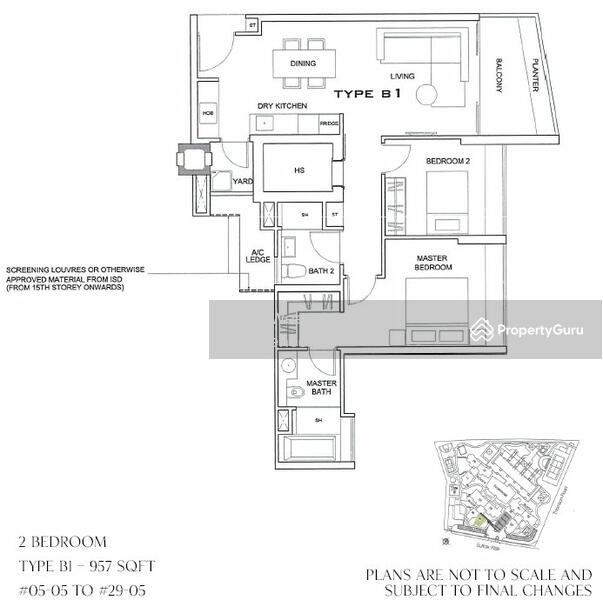 VIVA, 6 Suffolk Walk, 2 Bedrooms, 958 sqft, Condominium For Rent, by Yeo Wee Guan Clarence, 10999936 - 2Bed-958 sqft - PropertyGuru.com.sg