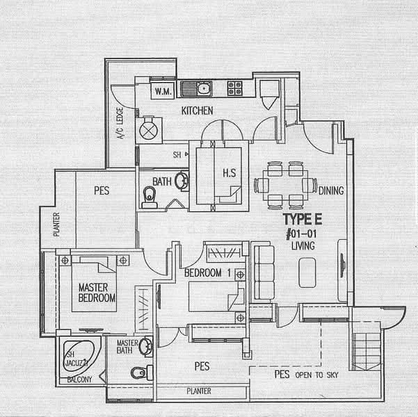 Crystal Heights, 75 Pasir Panjang Hill, 2 Bedrooms, 1,206 sqft, Condominium For Rent, by Lai Kong Fei, 1144609 - PropertyGuru.com.sg