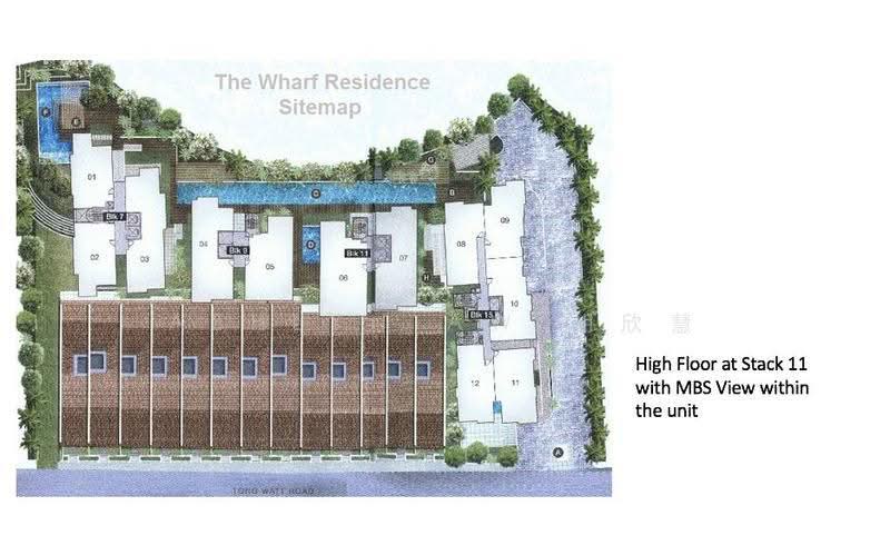 The Wharf Residence, 15 Tong Watt Road, Orchard / River Valley, 2 Bedrooms, 1,012 sqft, Condominium For Rent, by Ashlyn Aw 胡欣慧, 12087880 - PropertyGuru.com.sg