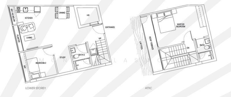 Siglap V, 2 First Street, 2 Bedrooms, 1,023 sqft, Condominium For Rent, by Monica Lasmono, 12737771 - 2Bed-1,023 sqft - PropertyGuru.com.sg