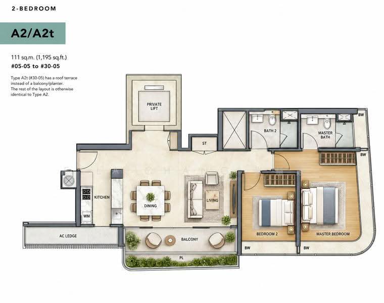 Trilight, 9 Newton Road, Newton / Novena, 2 Bedrooms, 1,195 sqft, Condominium For Rent, by Ella Chang 张慧媄, 12955996 - PropertyGuru.com.sg