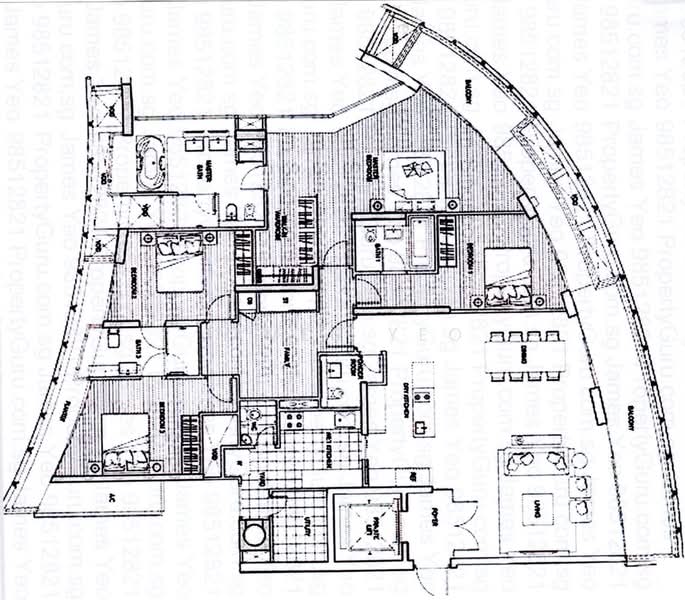 Saint Thomas Suites, 33 St Thomas Walk, 4 Bedrooms, 2,605 sqft, Condominium For Rent, by James Yeo, 13136201 - PropertyGuru.com.sg
