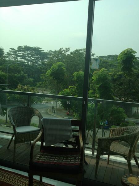 View from living room