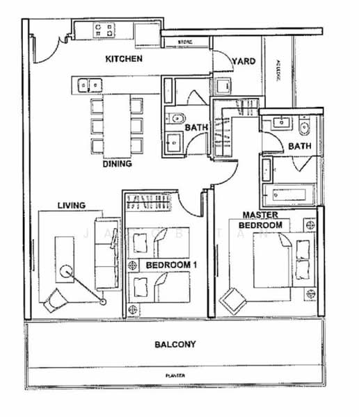 The Rochester Residences, 33 Rochester Drive, 2 Bedrooms, 1,216 sqft, Apartment For Rent, by Jacob Tan, 13553819 - PropertyGuru.com.sg