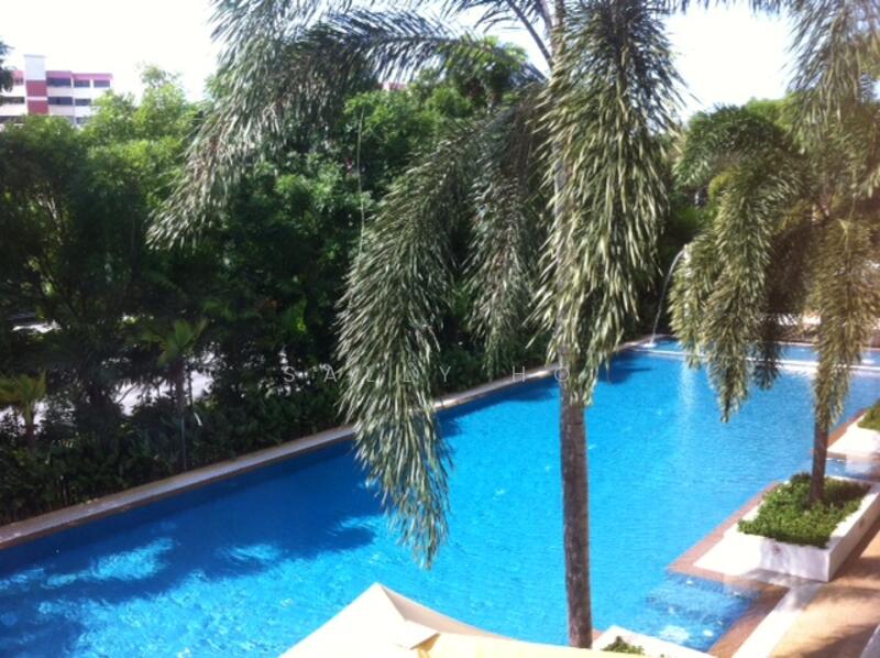 Pool View from Common rm