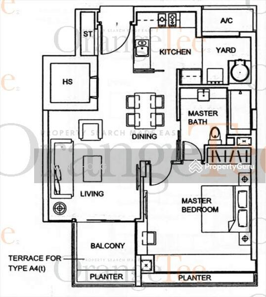 1Bed-861 sqft