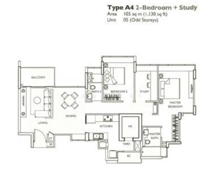 The Esta, Amber Gardens, 3 Bedrooms, 1,130 sqft, Condominium For Rent, by Shawn Lai, 14270395 - PropertyGuru.com.sg
