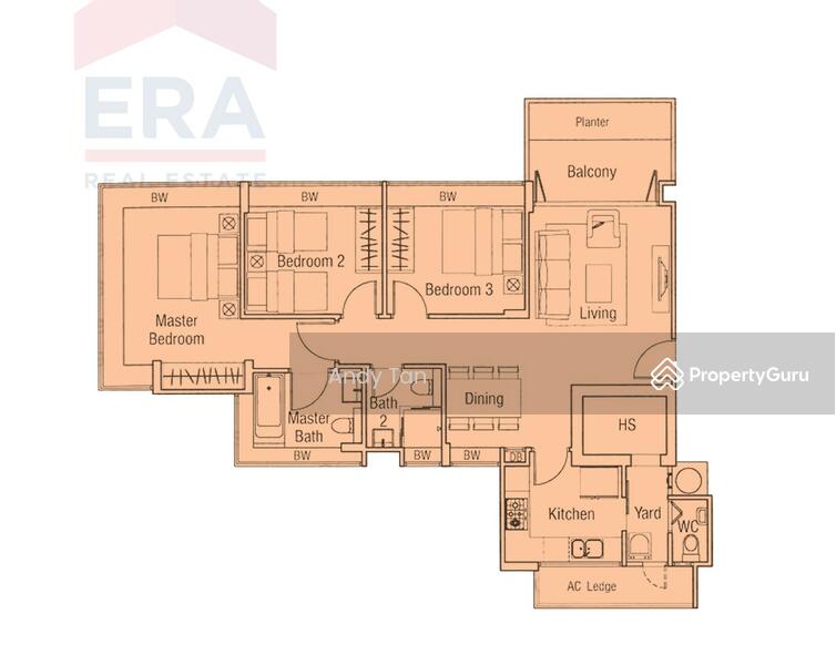 Shelford 23, 23 Shelford Road, 3 Bedrooms, 1,170 sqft, Apartment For Rent, by Andy Tan, 14320942 - PropertyGuru.com.sg