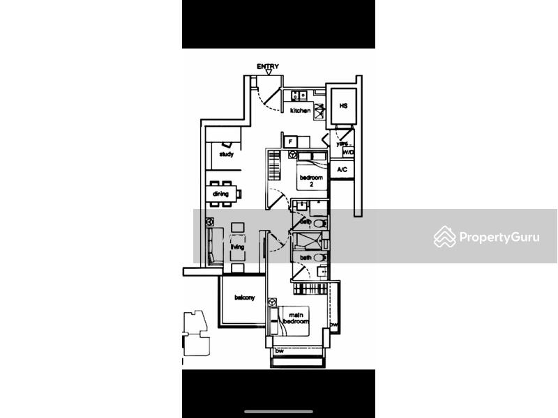 Beacon Heights, 8 Mar Thoma Road, 2 Bedrooms, 890 sqft, Apartment For Rent, by Wendi Soh, 14337274 - PropertyGuru.com.sg
