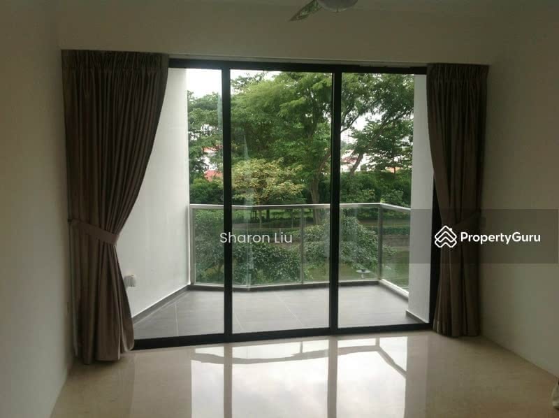 Waterbank at Dakota, 25 Dakota Crescent, 3 Bedrooms, 1,152 sqft, Condominium For Rent, by Sharon Liu, 14683035 - Balcony to river - PropertyGuru.com.sg