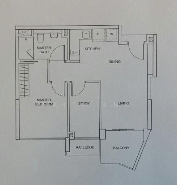 Waterbank at Dakota, 25 Dakota Crescent, Eunos / Geylang / Paya Lebar, 2 Bedrooms, 624 sqft, Condominium For Rent, by Faith Ang, 14734544 - 2Beds-624sqft - PropertyGuru.com.sg