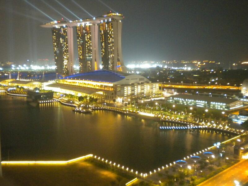 Sea/Bay/MBS Night View