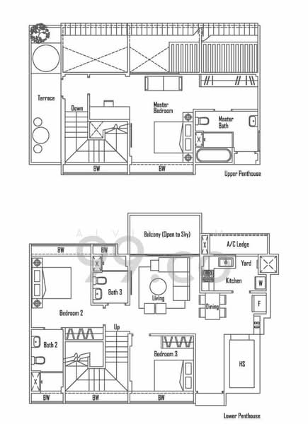 Rosewood Suites, 67 Rosewood Drive, 3 Bedrooms, 1,711 sqft, Condominium For Rent, by Alvin Lim, 15258655 - PropertyGuru.com.sg