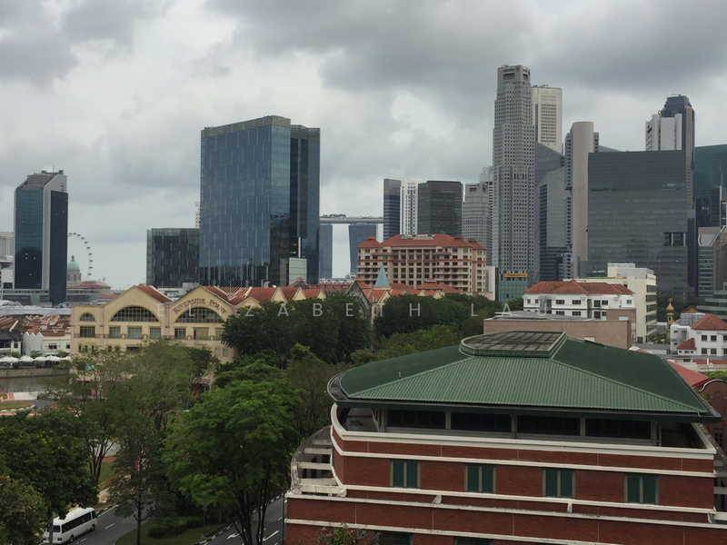 View of The flyer & Marina Bay Sands