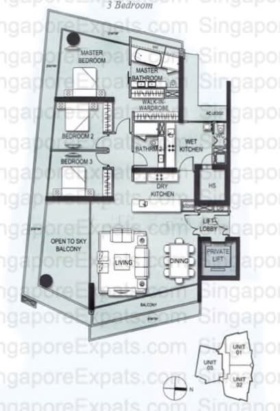 3Bed-2,368 sqft