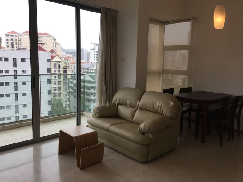 Urbana, 1 River Valley Close, 2 Bedrooms, 1,044 sqft, Condominium For Rent, by Jennifer Ng, 15581844 - Living & Dining - PropertyGuru.com.sg