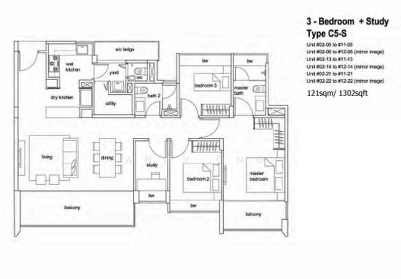 Hundred Trees, 91 West Coast Drive, 3 Bedrooms, 1,302 sqft, Condominium For Rent, by Andy Ong, 15653228 - 3Bed-1,303 sqft - PropertyGuru.com.sg