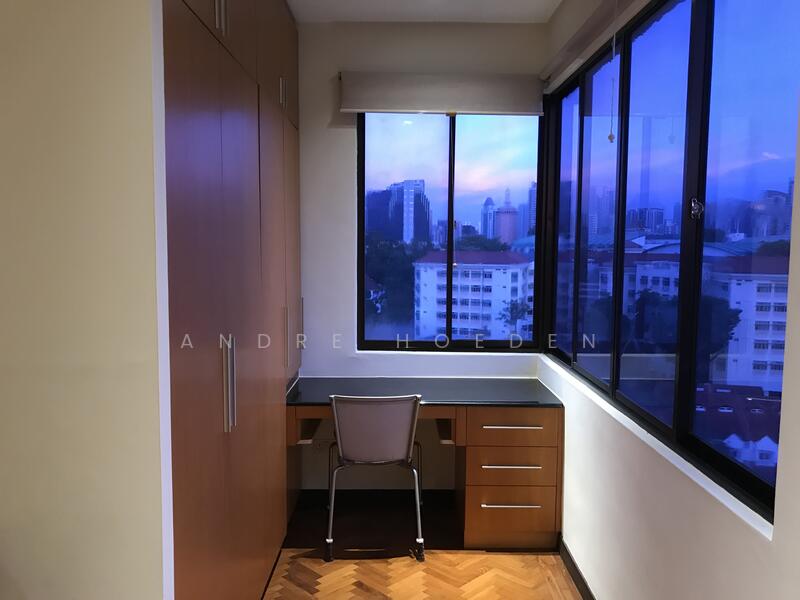 Study area within Master Bedroom