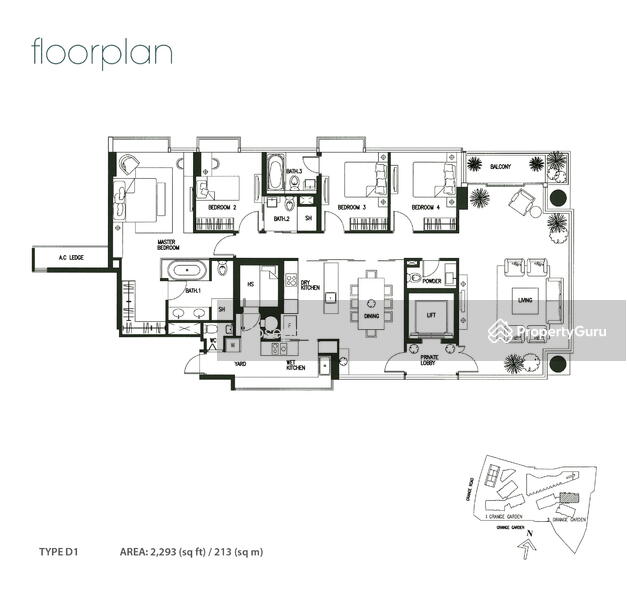 4Bed-2,293 sqft