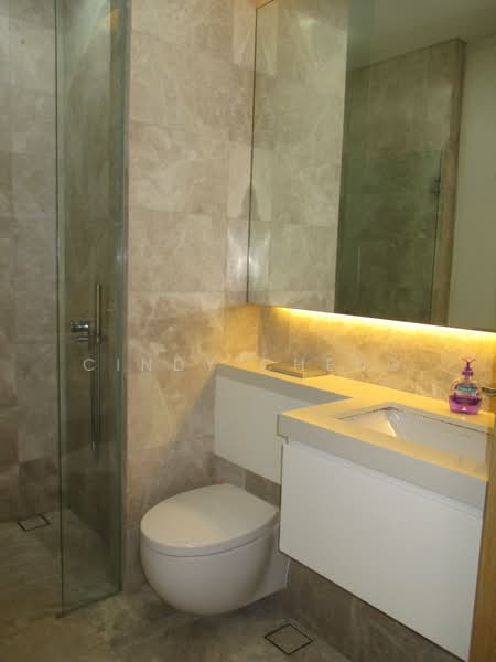 The Laurels @ Cairnhill Road, 38 Cairnhill Road, 1 Bedroom, 549 sqft, Condominium For Rent, by Cindy Cheng, 16504001 - Bathroom - PropertyGuru.com.sg