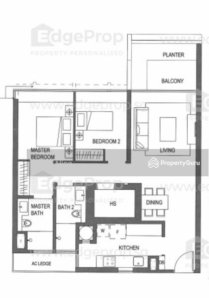 The Minton, 147 Hougang Street 11, Hougang / Punggol / Sengkang, 2 Bedrooms, 980 sqft, Condominium For Rent, by Teo Alice, 16592001 - PropertyGuru.com.sg