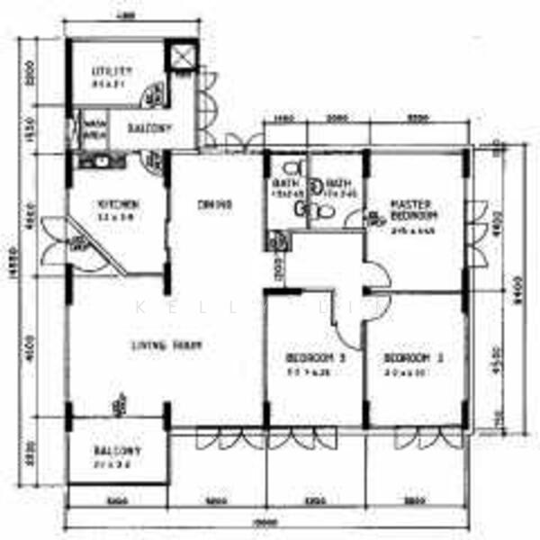 3Beds-1,453sqft