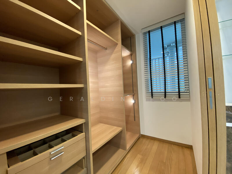 Master bedroom walk-in wardrobe