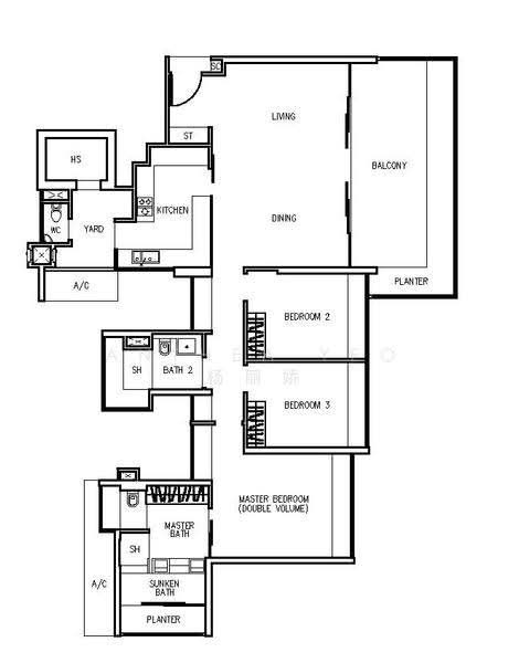 The Trizon, 8 Ridgewood Close, Tanglin / Holland / Bukit Timah, 3 Bedrooms, 1,894 sqft, Condominium For Rent, by Anthea Yeo 杨丽娇, 16641665 - PropertyGuru.com.sg