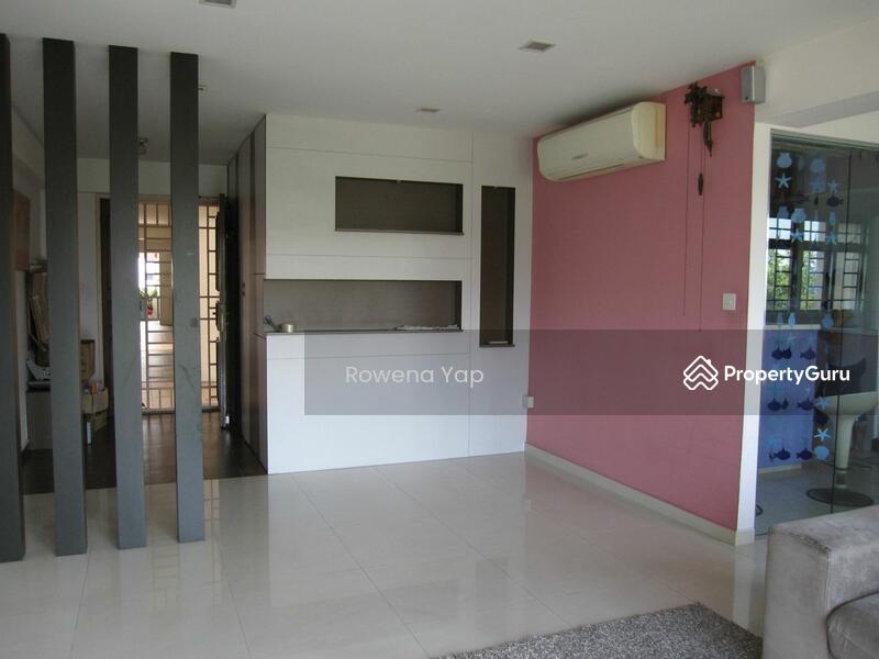 Living Room with nice entrance