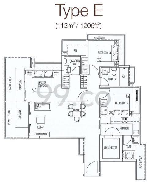 Espira Spring, 51 Lorong G Telok Kurau, East Coast / Marine Parade, 3 Bedrooms, 1,206 sqft, Apartment For Rent, by Jack Teo, 16882636 - PropertyGuru.com.sg