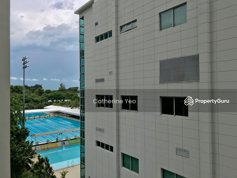 The Aristo, 23 Amber Road, 2 Bedrooms, 646 sqft, Apartment For Rent, by Catherine Yeo, 16977423 - Pool view from Master bedroom - PropertyGuru.com.sg