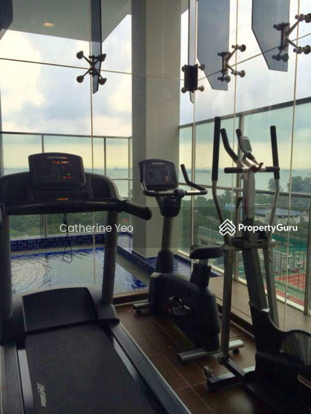 The Aristo, 23 Amber Road, 2 Bedrooms, 646 sqft, Apartment For Rent, by Catherine Yeo, 16977423 - Exercise while enjoying the view - PropertyGuru.com.sg