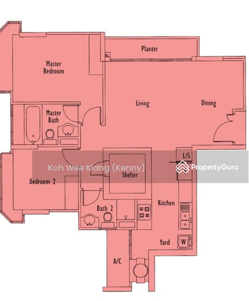 Le Crescendo, 233 Paya Lebar Road, Eunos / Geylang / Paya Lebar, 2 Bedrooms, 900 sqft, Condominium For Rent, by Koh Wee Kiang (Kenny), 16978094 - PropertyGuru.com.sg