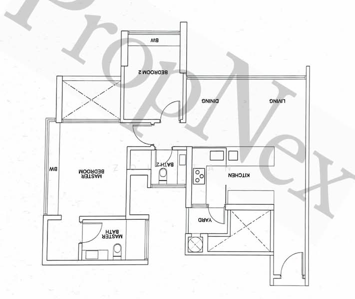 Centro Residences, 59 Ang Mo Kio Avenue 8, 2 Bedrooms, 850 sqft, Condominium For Rent, by Zola Tan, 17027281 - PropertyGuru.com.sg