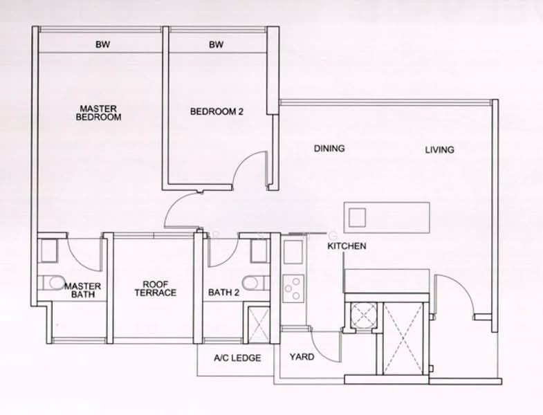 Centro Residences, 59 Ang Mo Kio Avenue 8, 2 Bedrooms, 829 sqft, Condominium For Rent, by Kris Kris, 17111995 - PropertyGuru.com.sg