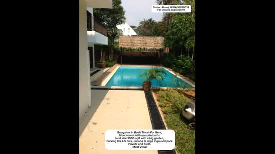 Off Bukit Timah, , 6 Bedrooms, 6,000 sqft, Bungalow House For Rent, by Rose Haron, 17210045 - PropertyGuru.com.sg