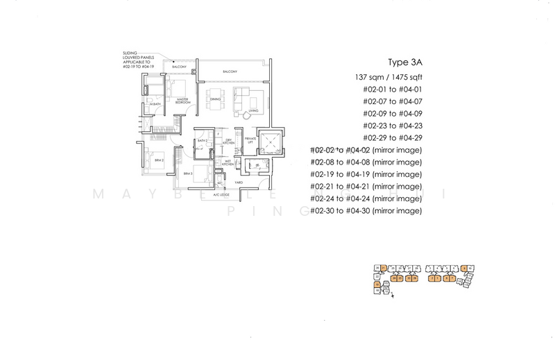 The Glyndebourne, 38 Trevose Crescent, 3 Bedrooms, 1,475 sqft, Condominium For Rent, by Maybelle Ng Hui Ping, 17314198 - PropertyGuru.com.sg