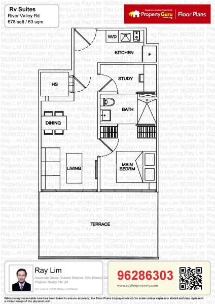 RV Suites, 396 River Valley Road, 1 Bedroom, 678 sqft, Apartment For Rent, by Ray Lim, 17399658 - PropertyGuru.com.sg