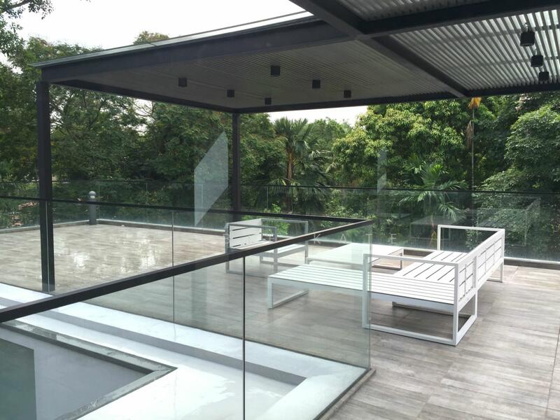 VICTORIA PARK VICINITY MODERN BUNGALOW W LIFT GARDEN POOL, Rebecca Road, 6 Bedrooms, 11,000 sqft, Bungalow House For Rent, by Debbie Kate Loo 鲁美娟, 17426985 - Spacious Roof Terrace - PropertyGuru.com.sg